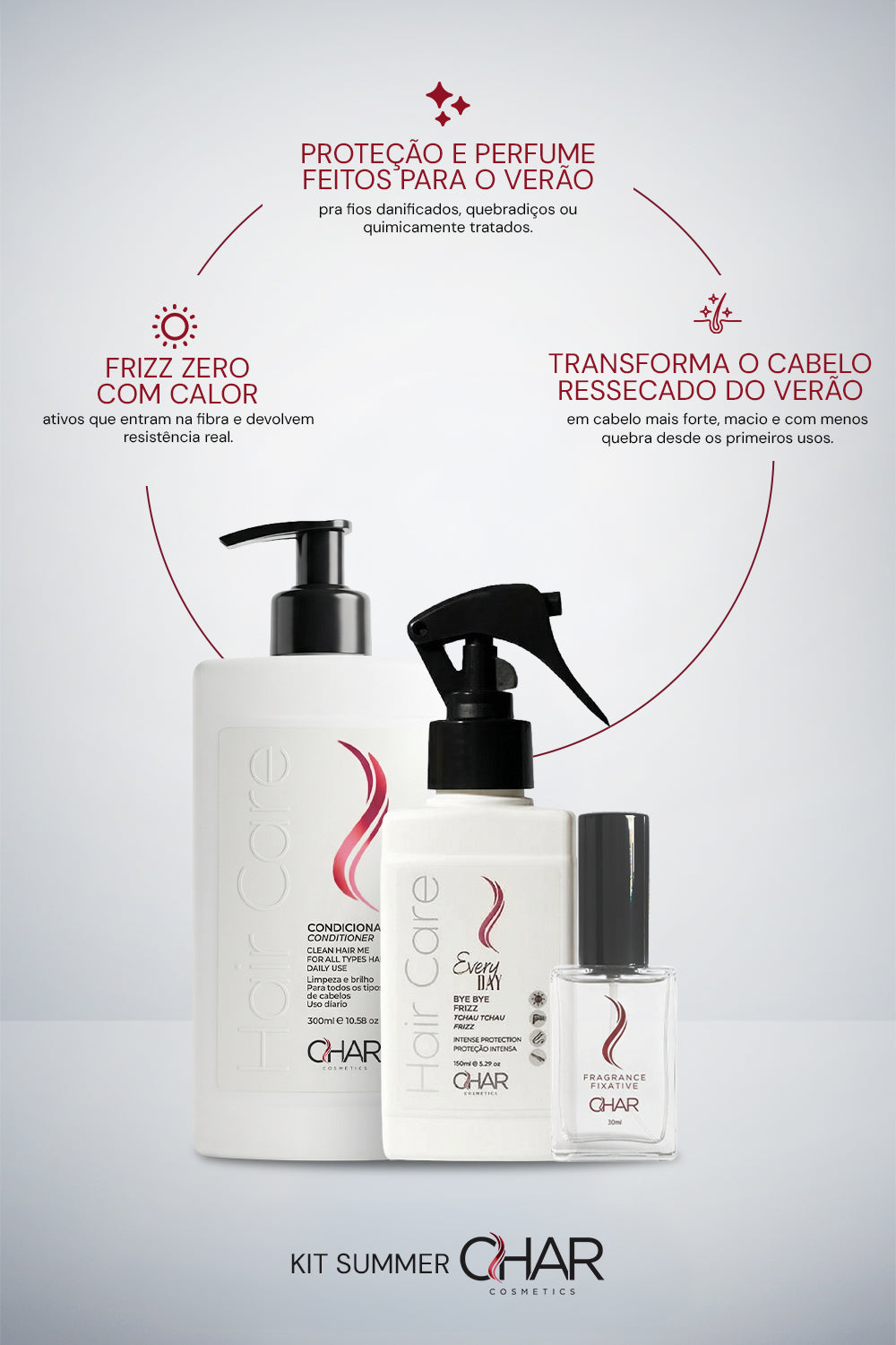 Kit Char Summer - Proteção + Fragrância