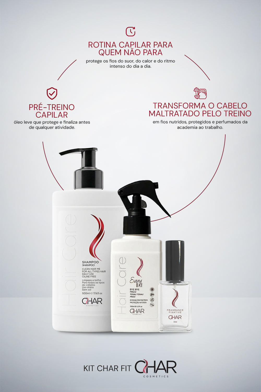 Kit Char Fit - Pós-Treino