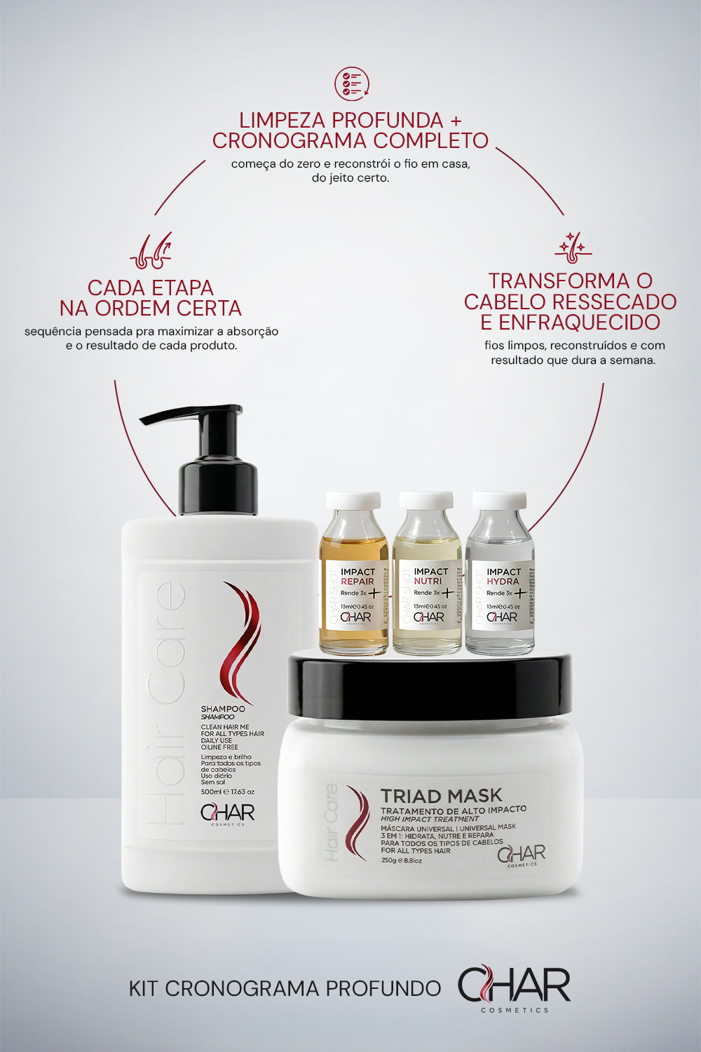 Kit Cronograma Capilar Profundo