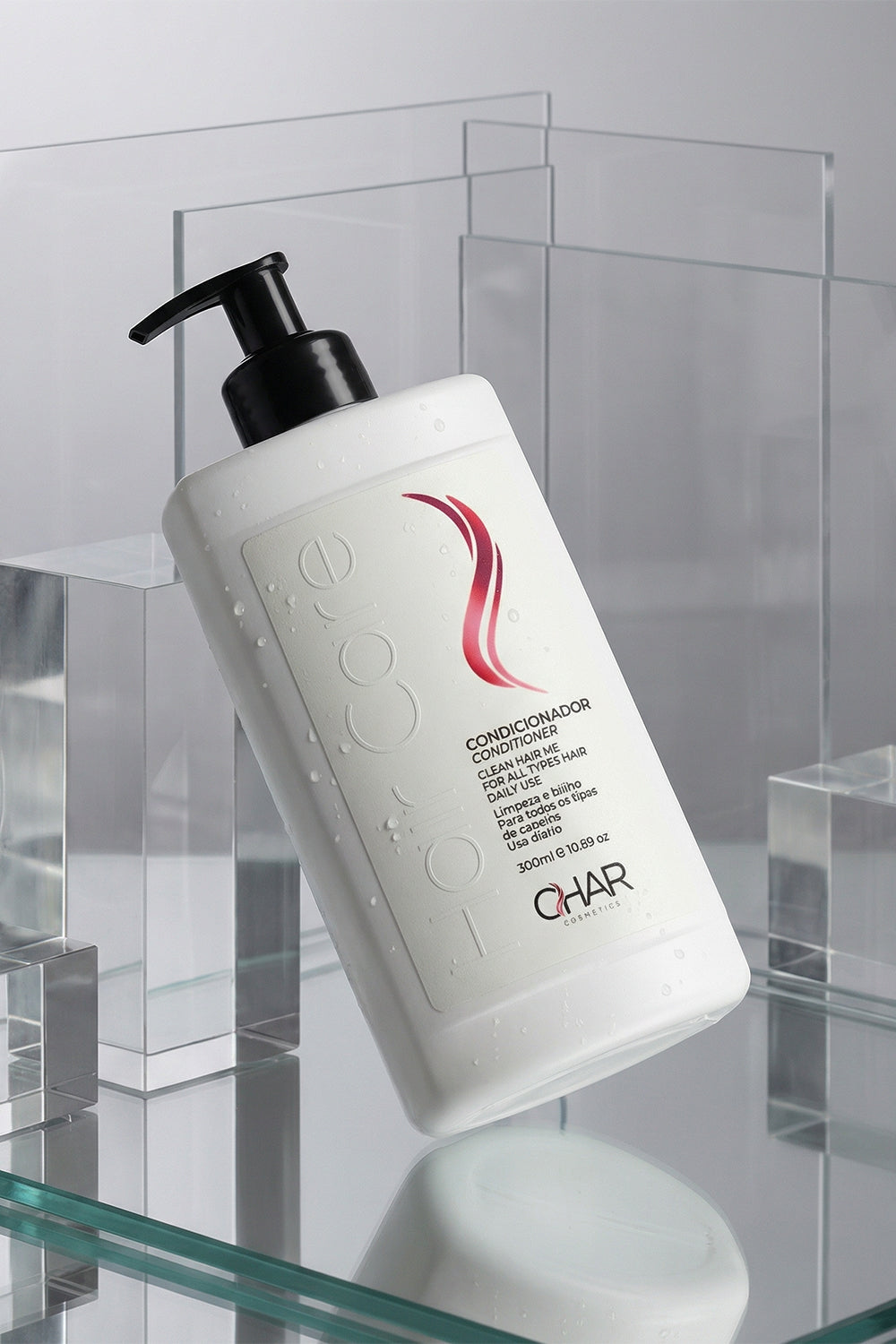 Kit Dupla Essencial Char - Shampoo 500ml + Condicionador 300ml