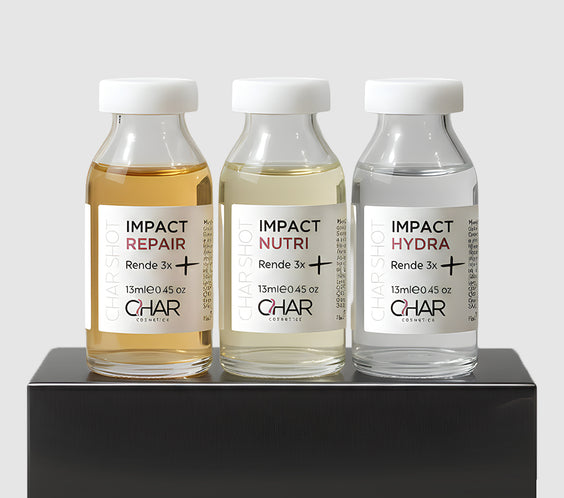 Kit Char Shot - Trio de Ampolas (Hydra, Nutri e Repair)