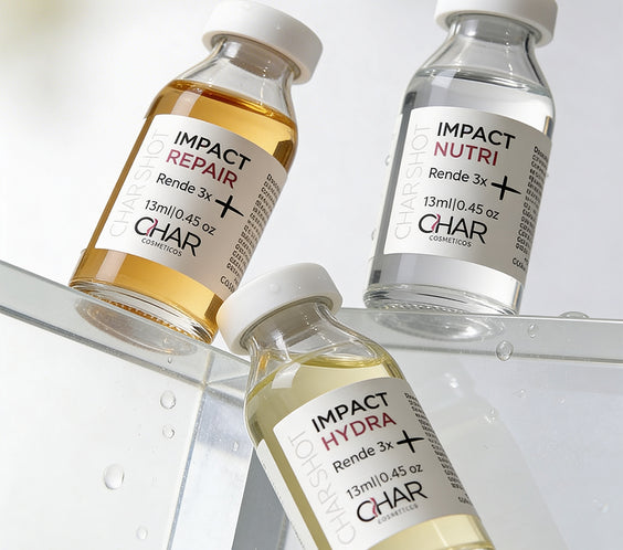 Kit Char Shot - Trio de Ampolas (Hydra, Nutri e Repair)