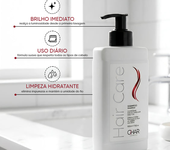 Shampoo Clean Shine Char 500ml