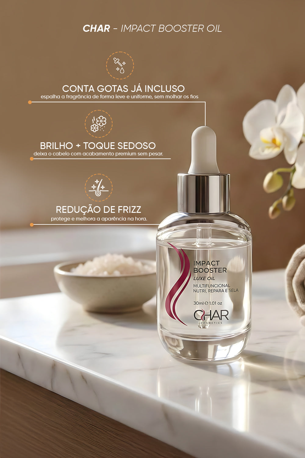 Impact Booster Luxe Oil Char 30ml