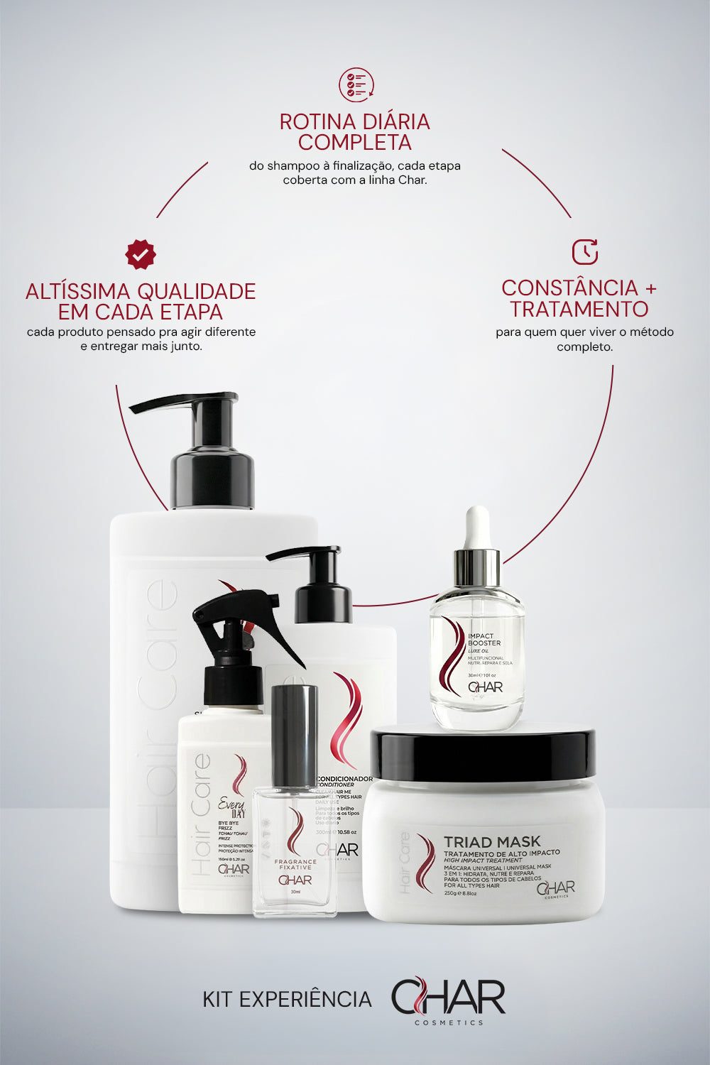 Kit Experiência Char - Rotina Completa