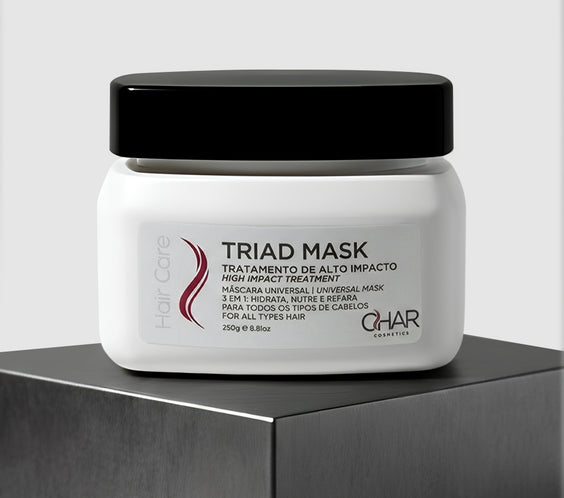 Máscara Triad Mask Char - Nutrição, Hidratação e Reconstrução