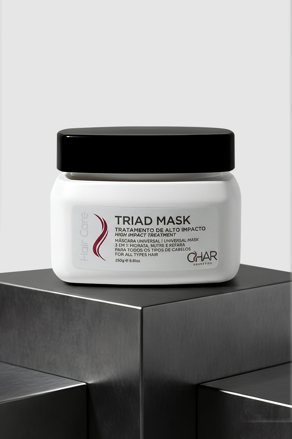 Máscara Triad Mask Char - Nutrição, Hidratação e Reconstrução