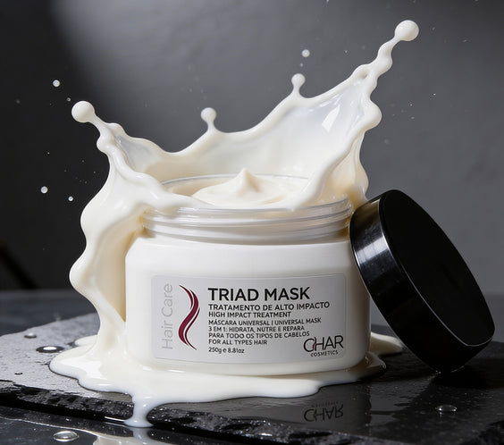 Máscara Triad Mask Char - Nutrição, Hidratação e Reconstrução