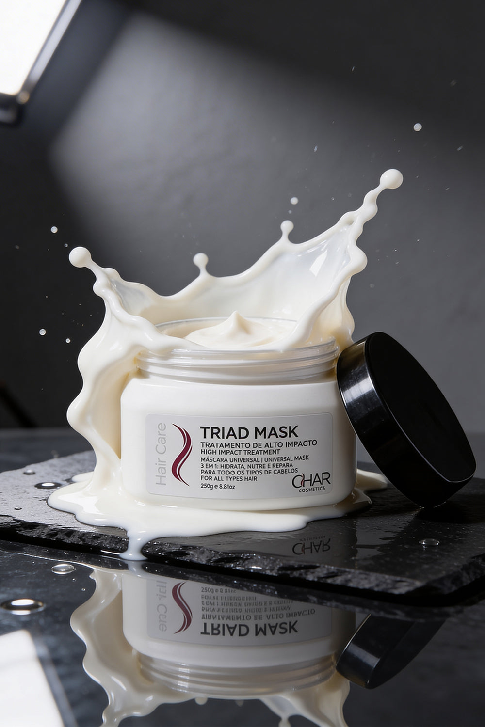 Máscara Triad Mask Char - Nutrição, Hidratação e Reconstrução