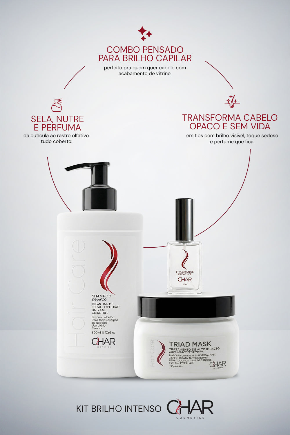 Kit Char Glow - Brilho + Perfume